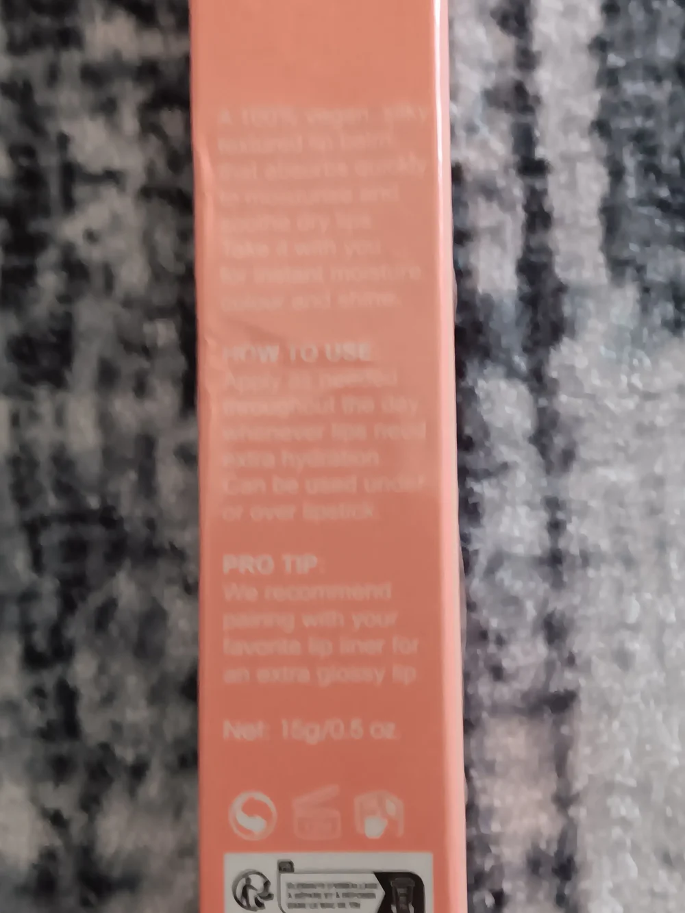 Lip Balm Butter #4 Cake — Peachy Pink Hydrating Balm